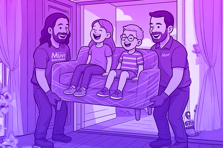 Warehouse-to-Home Furniture Delivery in Bakersfield by Muvr