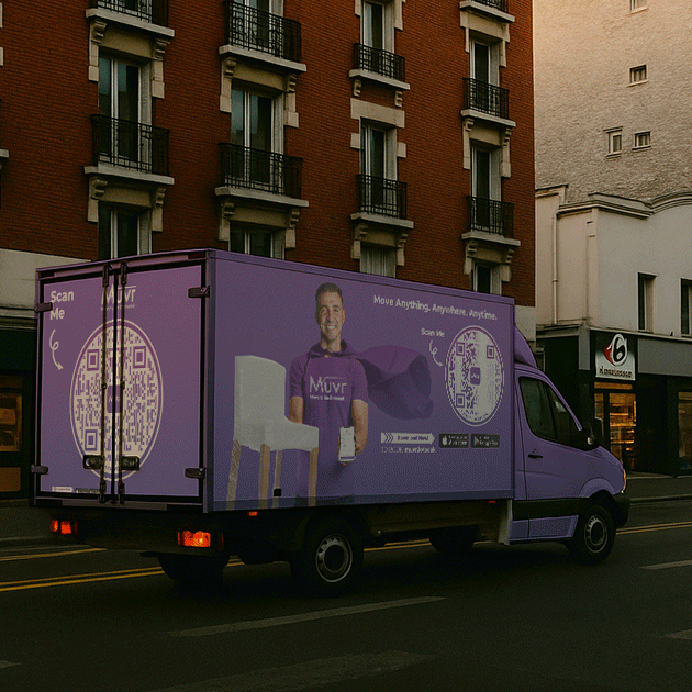 Muvr Vehicle 6 Long-Distance Movers in Modesto | Business-to-Business Delivery Services in Anaheim by Muvr | Long-Distance Movers in Santa Ana by Muvr