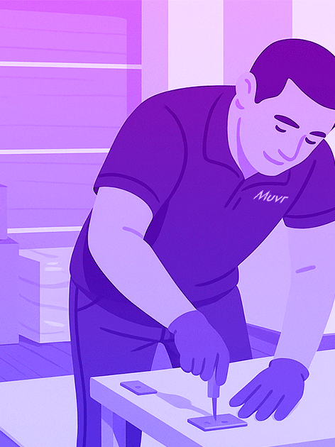 Warehouse-to-Home Furniture Delivery in Irvine by Muvr