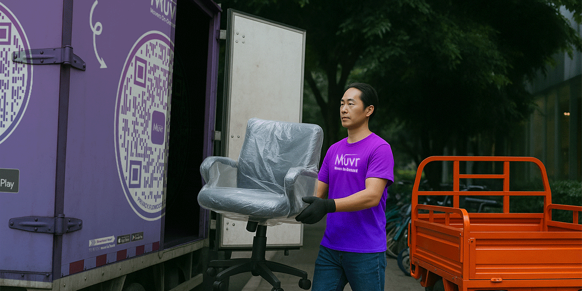 Affordable Furniture Delivery in Stockton by Muvr