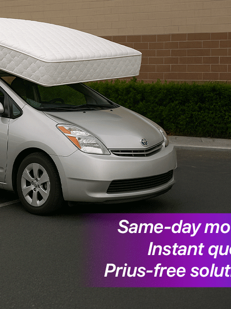 Same-Day Mattress Delivery in Irvine by Muvr